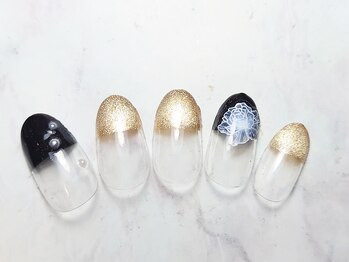 ネイルプラータ(Nail Plata)/上品オフィスネイル【6980】