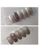 シャンス(chance)/ハートマグネットネイルアート