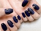 Blue nail