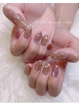 モナールアンド(MONNAL&)/ぷっくりネイル