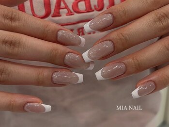 ミア ネイル 高槻市店(MIA NAIL)の写真/【自爪に優しいフィルイン対応◎初めての方も♪】モチの良さと美フォルム・デザインこだわった高技術サロン