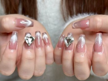 ウサギネイル 新大久保店(usagi nail)/マグネットフレンチ