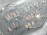 【パラジェル×オフ込み】　feminine定額nail☆　¥12100