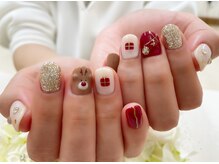 プルミエ ネイル(Premier Nail)/Xmas★かわいいトナカイさん