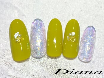 ディアナ ひたちなか高場店(DIANA)/定額ネイル 6600円 B‐036
