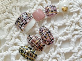 ツイードネイル