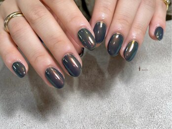 アイネイルズ 渋谷店(I nails)/【Sumika.t】ミラーニュアンス