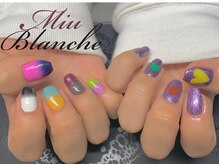 ミュウブランシュ/個性派nail☆