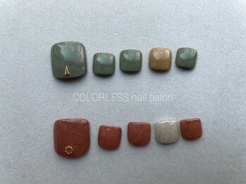 カラーレス(COLORLESS)/【フットシンプルコース】