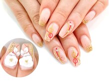 ネイルコレクション ピンク(Nail Collection Pink)/ジェル放題★水引：和風.３Ｄ