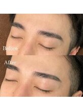 シーンスタジオ つくば店(SSIN STUDIO)/つくば/メンズ眉毛