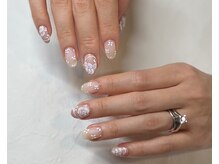 ラヴィネイル(La Vie Nail)/花嫁ネイル/ブライダル/フラワー
