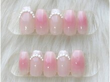 ファストネイル 南大沢店(FAST NAIL)/チーク ワンホン ピンク 韓国 