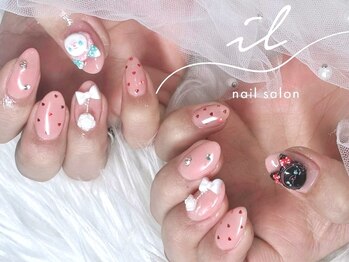 イル 神戸店/キャラクターネイル