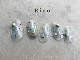 ヴィンテージ×ニュアンスネイル
