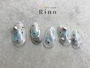 ヴィンテージ×ニュアンスネイル
