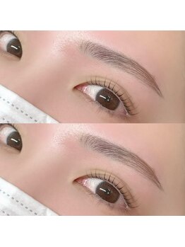 ベルーチェ(BELUCE)の写真/自まつげに近いナチュラルな仕上がりがお好きな方に◎抜け感のある上品で魅力的な目元を叶えます♪