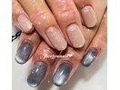 マグネットラメ2色nail
