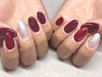 パープルの爪屋/欲張りフラッシュ/マグ/ラメ