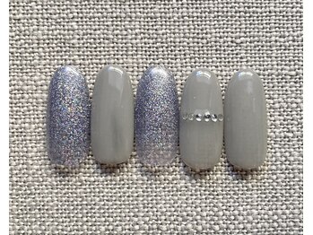 シンプル定額ネイル4800円