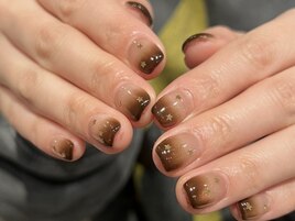 ブラウングラデーション