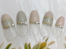 ロンズネイル(Ron's nail)/フレンチ系デザイン☆