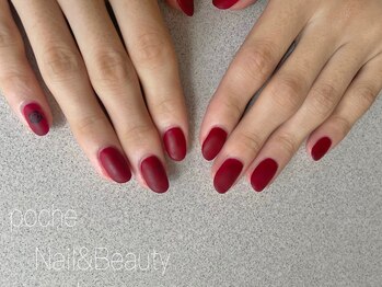 ア―ジュポシェフリル 天神西通り店(age poche Frill)/マットネイル