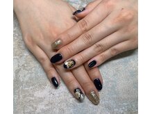 ネイルサロン アーティップ(Nail Salon Artip)/成人式 和柄 フラワーネイル