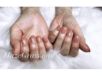 ハズグラスネイル(Haze Grass nail)/ワンカラーネイル