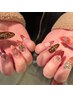 【海外ネイル】やり放題メニュー¥8500次回予約で¥500引き
