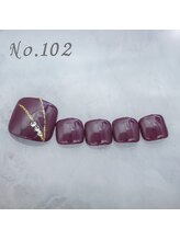 はあとねいる 難波店/フットネイル：No.102