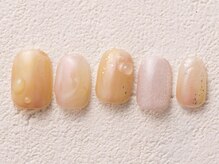 アイネイルズ 渋谷店(I nails)/ぷっくりピーチ