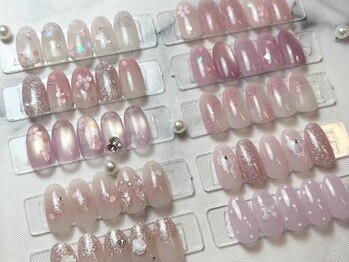 エモワ(&emoi)の写真/【 季節感たっぷりの定額デザイン 】200色から選べるカラーで “なりたい指先” が叶う♪