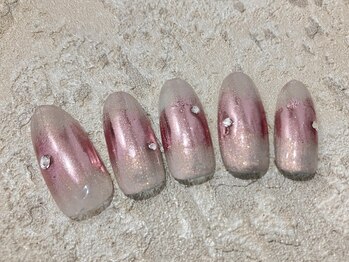 カルフールノア 新越谷店(carrefour noa)/nail design：シンプル5500円