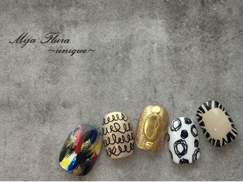 ホームネイルサロン 戸田 ミハ フルーラ(Home Nail Salon Mija Flura)/ユニーク I455UN