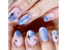 はあとねいる 宇都宮御幸ヶ原店/【ホリデー限定】キラキラネイル