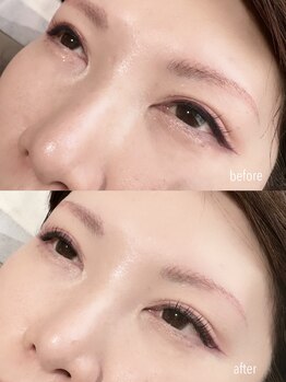 シューナランド(schoner Rand)/フラットラッシュエクステ100本