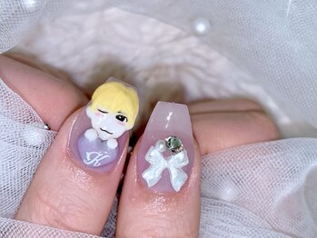 ネイル アリーズ セカンド(nail Allies 2nd)/イニシャル 3Dパーツ