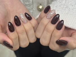 ボルドーネイル