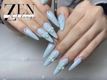 ゼン ネイル デザイン 池袋(ZEN NAIL DESIGN)/* 長 さだしやり放題×つけ放題