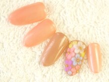エムネイル(M Nail)/パステルフラワー