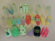 ケーエムネイル(Kmnail)/クーポン【3】HAND&FOOT￥10800