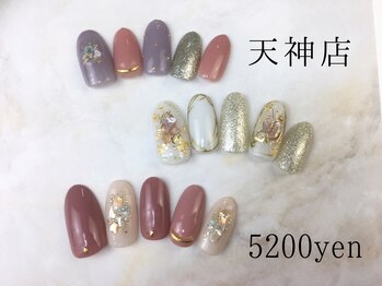 リーネイル 天神(Re.nail)/定額デザイン5200yen
