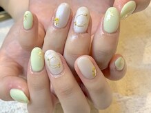 レアレアネイル(Lealeanail)/【パラジェル】スプリングネイル