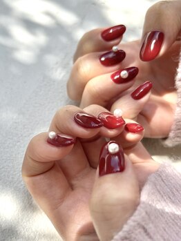 ココロネイル 半田山店(Cocolo nail)/球体パール◯
