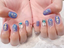 ラルネイル 大宮(Lull. nail)/＃夏＃シェル＃シアーカラー