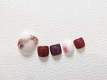 ネイルサロン アミュゼ/定額デザインフットジェル