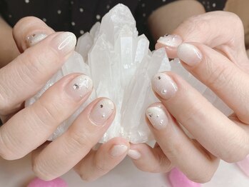 白グラデーション