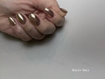 キールネイル(KeyleNail)/ミラー/下地カラー有り¥11,000