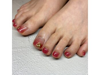 フット・親指アート